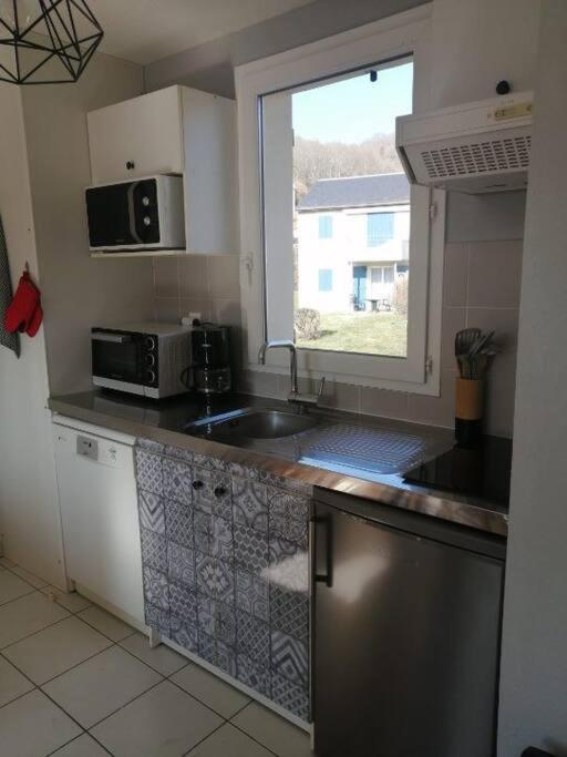 Appartement Calme Et Propre Le Goelia Saint-Geniez-dʼOlt エクステリア 写真